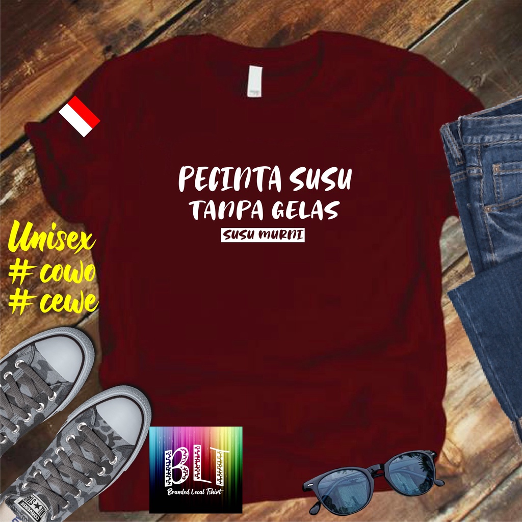 Cod/Kaos Pecinta susu bendera/Kaos Terlaris Kualitas Terjamin Kaos Pria Distro Hits2022/Kaos Murah Kaos Cotton 30s Kaos katun/Kaos Bergambar Kaos Distro Kaos Pria Dan Wanita Kaos Kata2 Lucu Kaos Viral/Kaos Promo/Best Seller