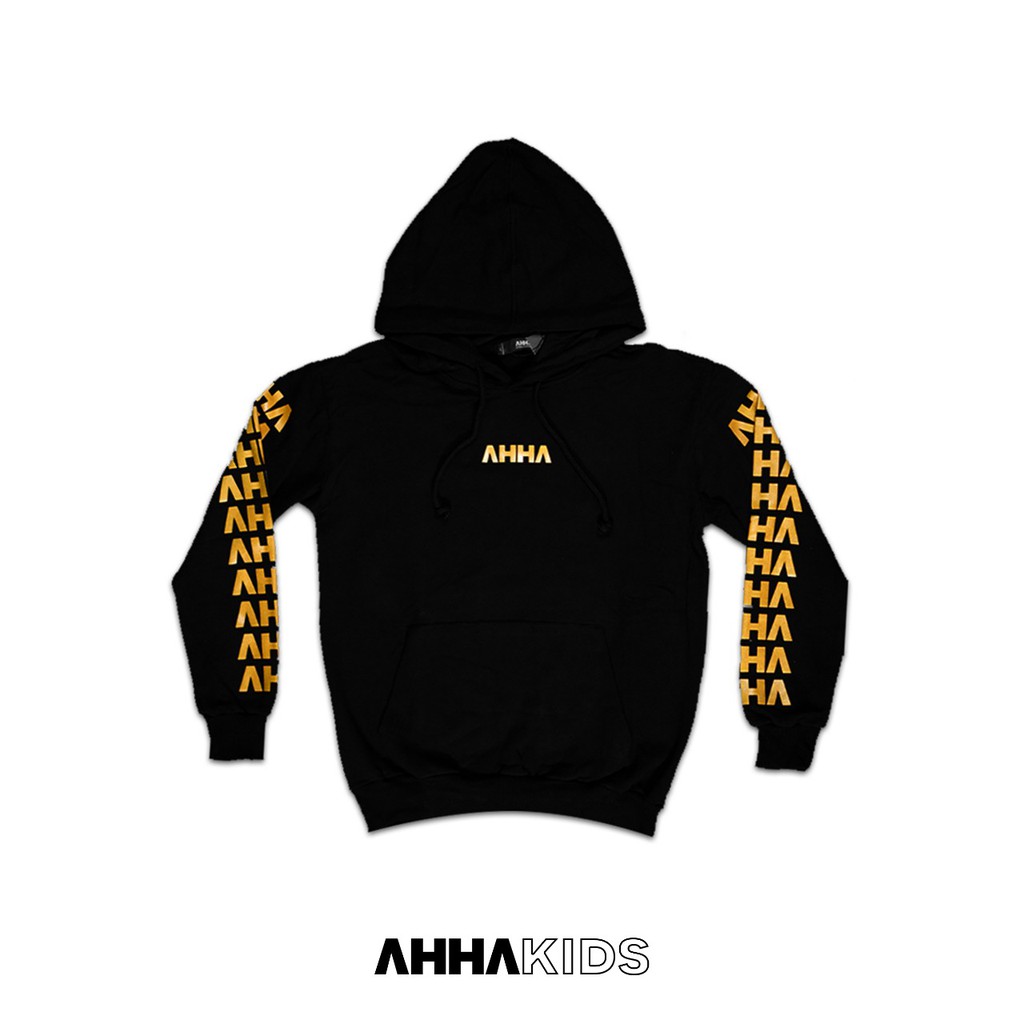 Hoodie Ahha Triple Hustle Gold KIDS (ANAK-ANAK)  Shopee 