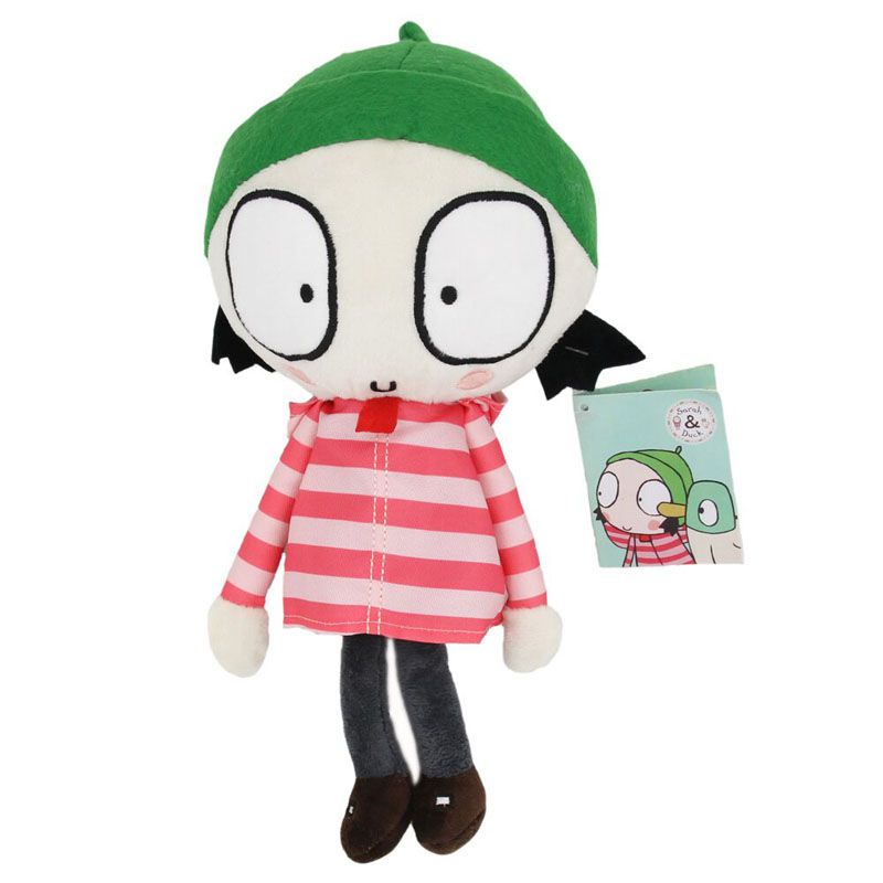 【Ready Stock】Sarah And The Duck Movie Soft Toys Stuffed Dolls Christmas Gifts Anime Plush