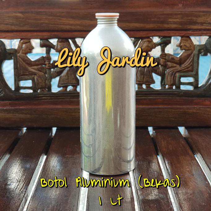 BOTOL ALUMINIUM 1 LITER - BEKAS BIBIT PARFUM