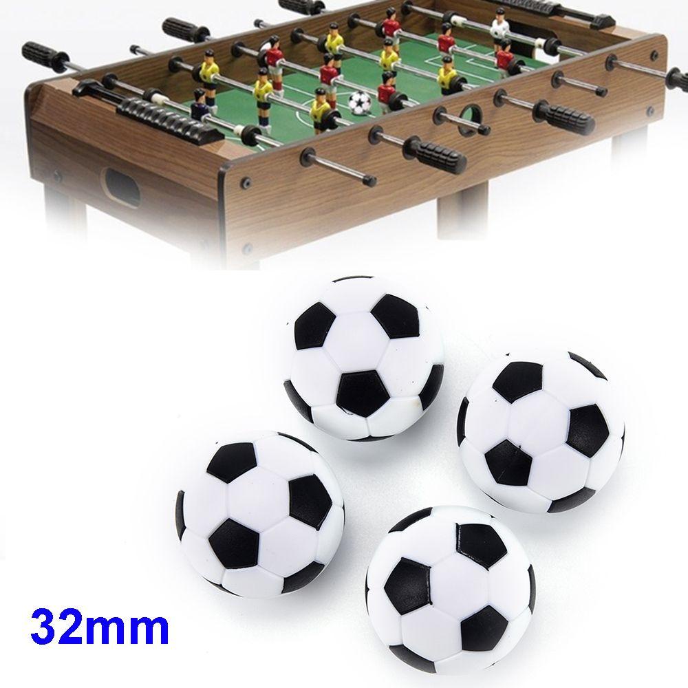 Sepak Bola Agustina Black &amp; White 32mm Foot Balls Bola Meja Siswa Dewasa