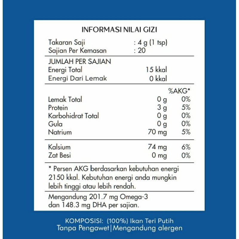 Crystal of The Sea - Anchovy Powder 20gr