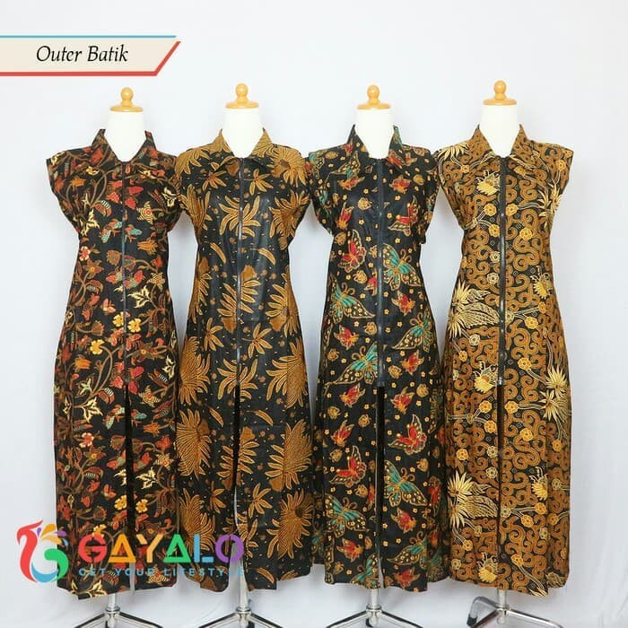 OUTER BATIK/PAKAIAN WANITA/FASHION WANITA/BAJU BATIK/OUTER