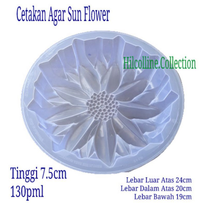 Cetakan Agar Agar Sun Flower