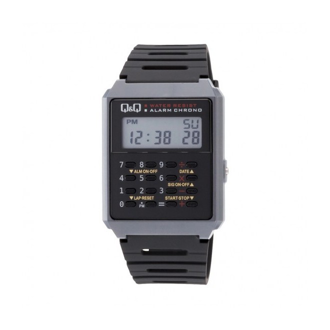 

TOP PRODUK Q&Q QnQ QQ Calculator Kalkulator Hitam Abu L123J002Y Original