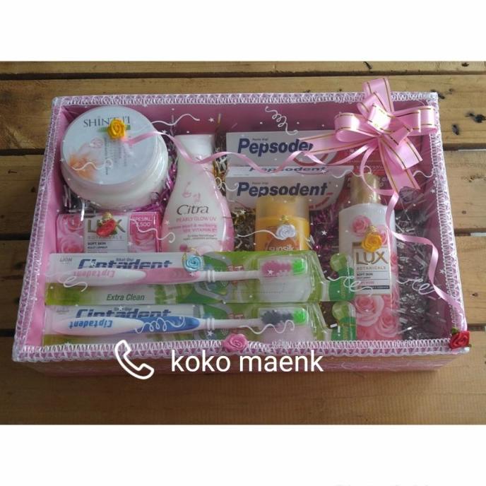 

AKSESORIS PERNIKAHAN 1 SET PAKET SESERAHAN DUO PERLENGKAPAN MANDI PERLENGKAPAN PESTA CRAFT