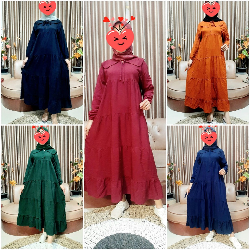 BEST SELLER LONG DASTER JUMBO LENGAN PANJANG  RAYON BALI TERMURAH GAMIS GUCCI FENDI TERBARU 2022 MIDI RAYON PREMIUM