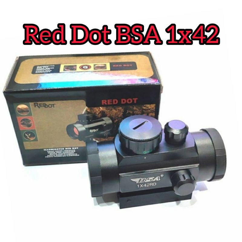 COD(BAYAR DI TEMPAT)REDDOT GSR BSA REDOT BSA 1X42