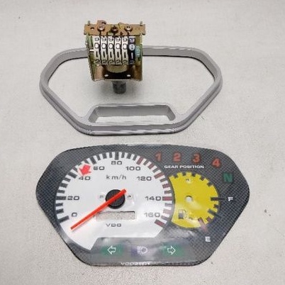 MESIN SPEEDOMETER SPEDO KILOMETER KM SPIDOMETER SPIDO SUZUKI SHOGUN110 SHOGUN R ORIGINAL BARU SET   