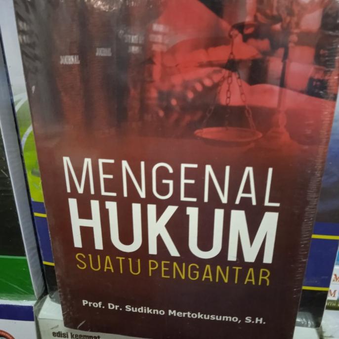 

Buku Mengenal Hukum Suatu Pengantar by Prof,Dr,Sudikno Mertokusumo SH Kode 716