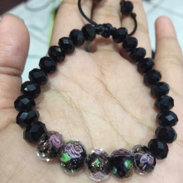  Gelang  tali  hongkong gelang  kristal gelang tali serut  