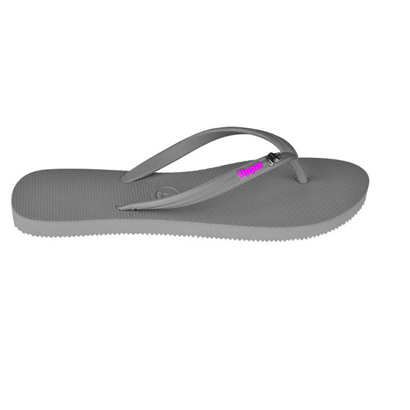 Fipper Glitter Grey ン