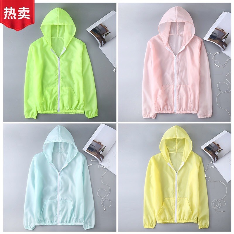 Jaket Sepeda Wanita Korea Style Jacket Jogging Anti UV Import Cepat Kering Maystar Jaket1-3