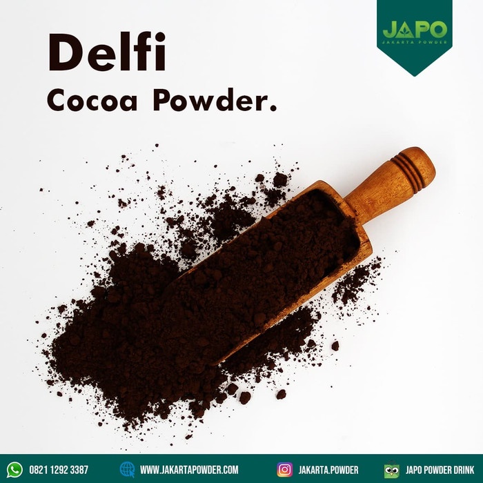 

Siap Kirim Bubuk Coklat Asli - Pure Cocoa Powder - Delfi Murni