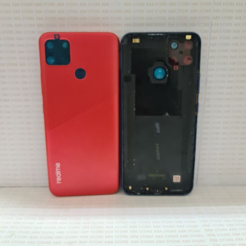 Backdoor Backcover Tutup Belakang Back Casing Kesing Housing Realme C12 Original