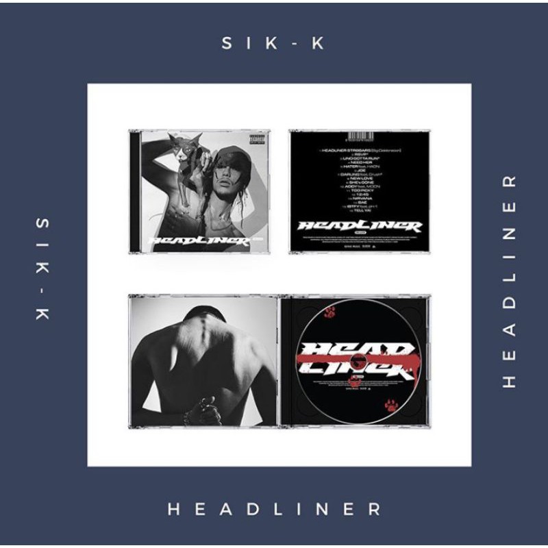 SALE／75%OFF】 廃盤品 SIK-K << HEADLINER >> 韓国アルバム 1枚