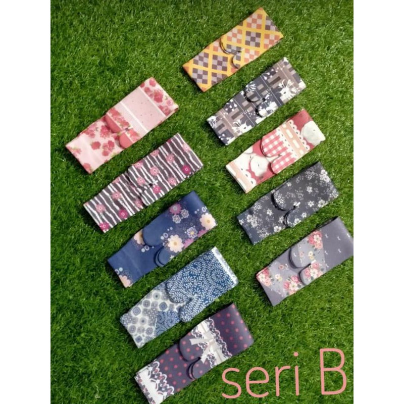 (12pcs) kaoskaki  jempol Printing kaos kaki wanita Panjang Kaos kaki Muslimah-Seri B