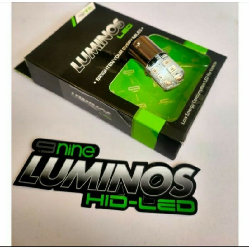 Lampu rem stop led bayonet s25 Luminos