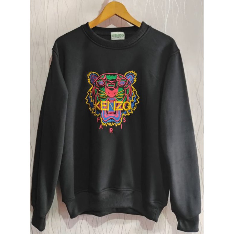 SWEATER TIGER FULL BORDIR BESAR