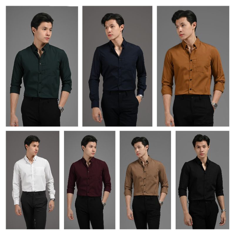 Elgant basic shirt & clean look by heymale.id