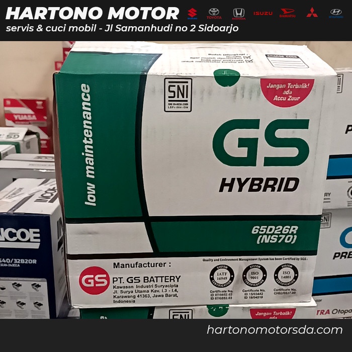 GS HYBRID AKI GSHB UNIVERSALL