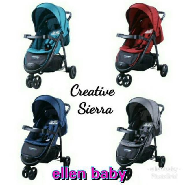 stroller baby roda 3
