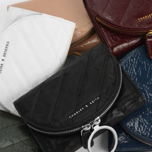 CHELLSARTASTORE - Dompet Ck Wrinkled Ring Wallet Ori