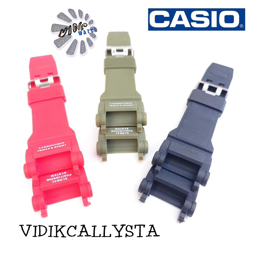 Strap Tali jam Casio Gpw-2000 Casio GPW 2000 Gpw2000