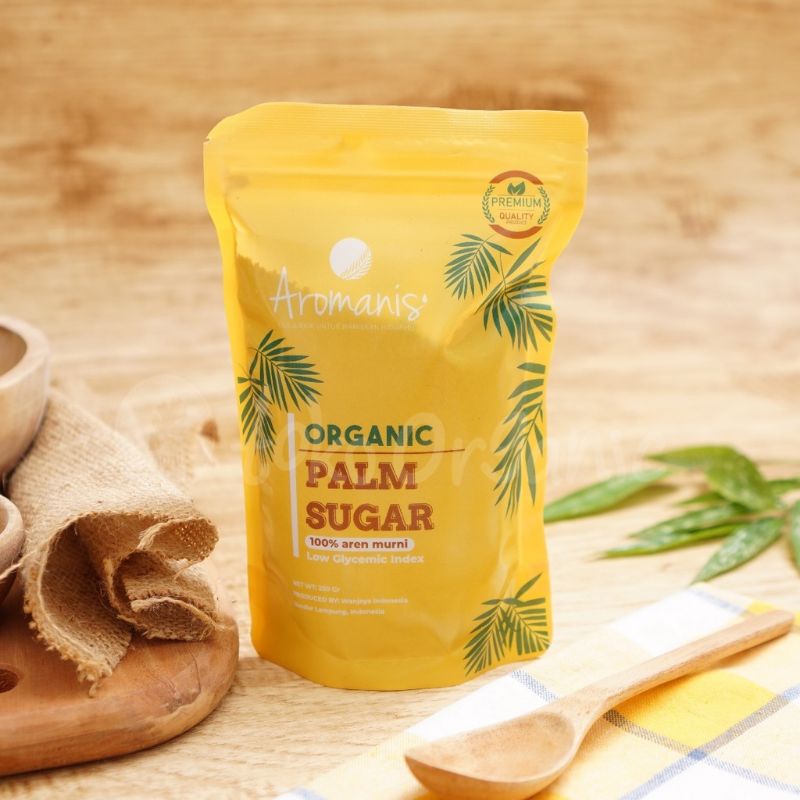 

Aromanis organic palm sugar 250gr