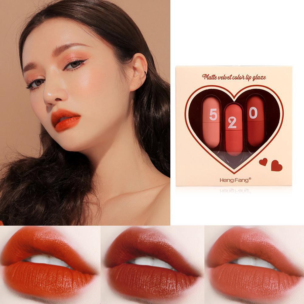 Matte velvet color lipgloss Hengfang