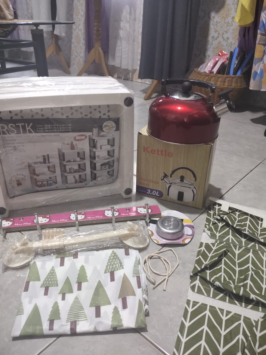 Murah Teko Siul Warna Warni Stainless