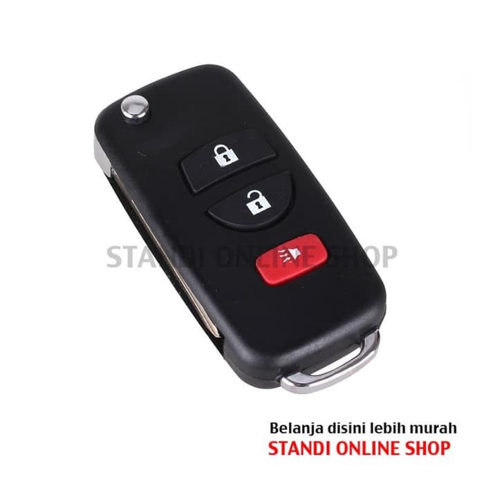 Casing Kunci Lipat Flip Key Rumah Kunci Nissan Grand Livina Livina New Model