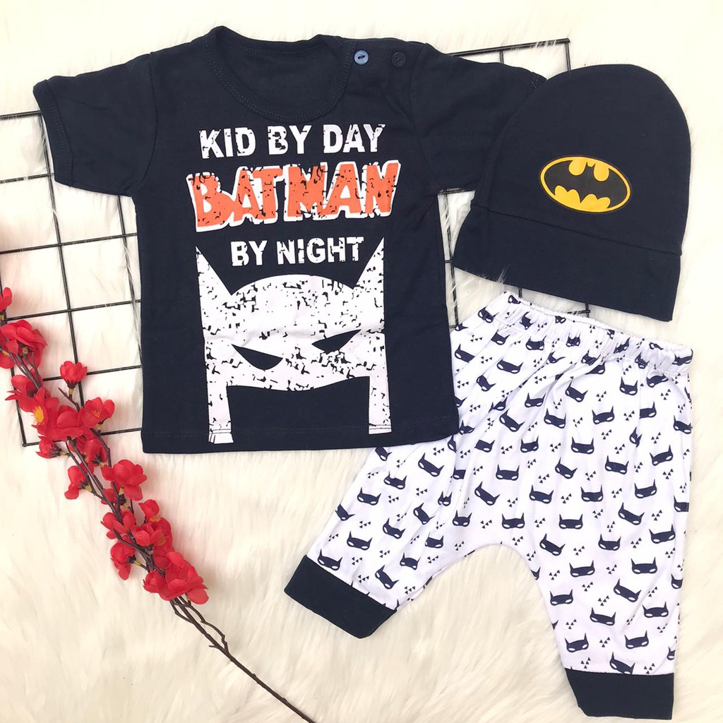 Baju atasan kaos celana topi gambar lucu fashion anak bayi cowok laki murah -kid