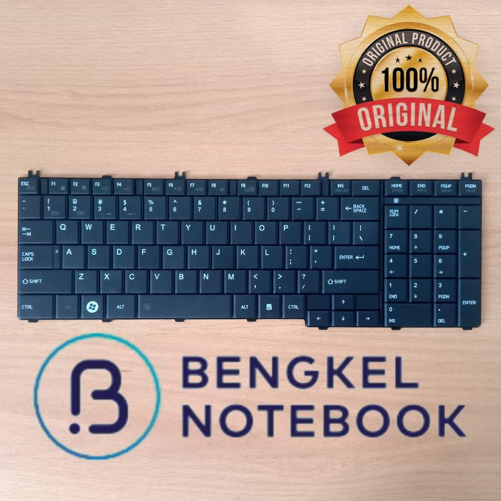 keyboard Toshiba Satelite L755 C650D C660 L650D C655D L670D L675D L755 L670 HITAM