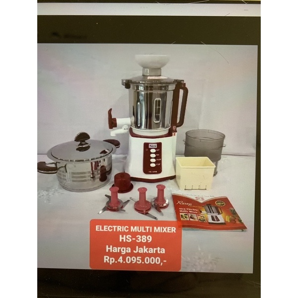 MULTI MIXER  SICO BLENDER ,choper TIPE HS 389B