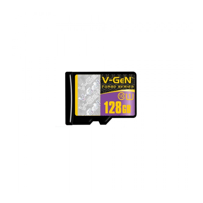 V-Gen Micro SD 128 GB VGEN 128GB Class 10 A1 TURBO Memory Card MicroSD Kartu Memori Original