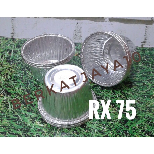 RX 75 Aluminium foil cup (Isi 10 Pcs) alumunium tray