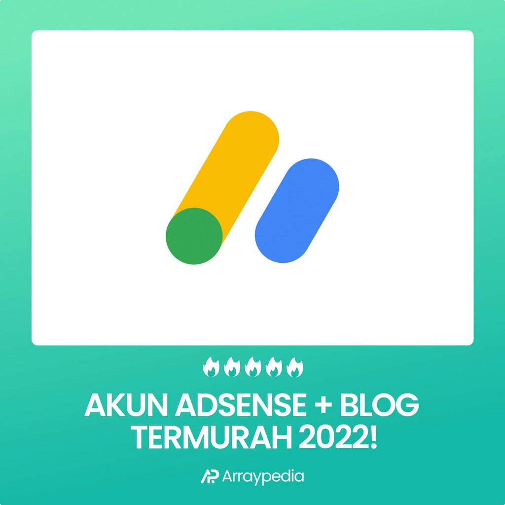 Akun Adsense Non Hosted dengan Blog dan Domain Full Approve 2022 Fresh Bundle dalam 1 Email