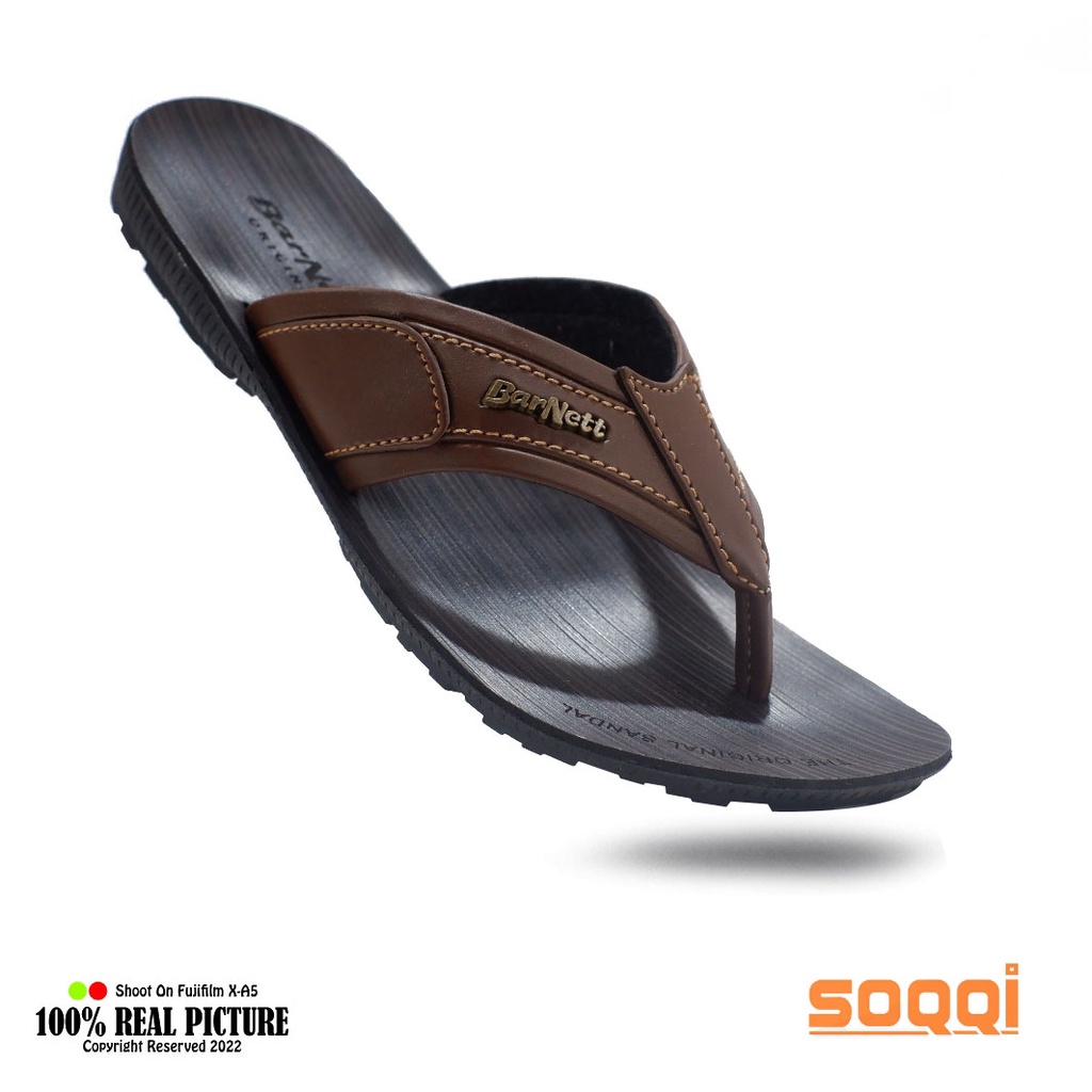 Exlusive Sandal japit pria Sandal laki laki berkelas casual luxury exlusive original sendal japit cowok pria dewasa model kulit sintetis casual branded barnett rally pro 01 terbaru murah bisa cod 39-43