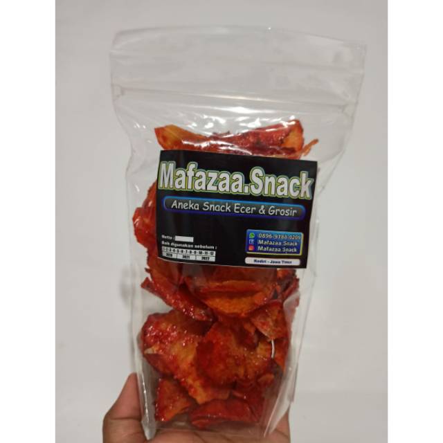 

SINGKONG PEDAS 100 GRAM/SINGKONG SAMBEL/CAMILAN MURAH/JAJANAN MURAH