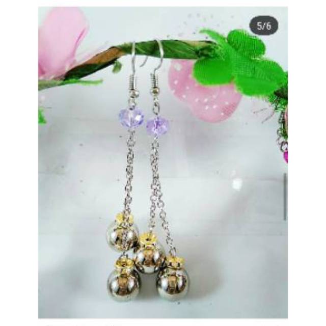 BARU ANTING Korea / Anting Jilbab Hijab Fashion Kekinian by TokoPelangiNicer Pusat Aksesoris Wanita