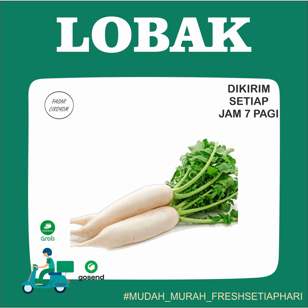 

LOBAK FRESH MURAH BANDUNG 500g