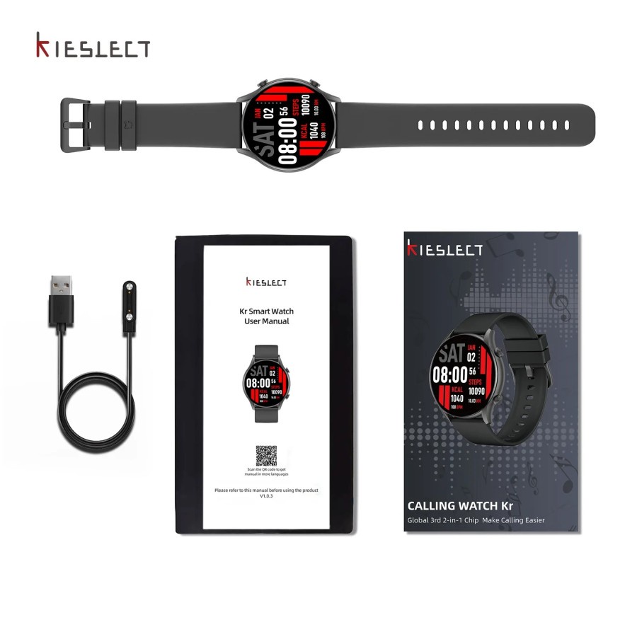 Kieslect Calling Watch KR Smartwatch Semi-AMOLED Display Garansi Resmi