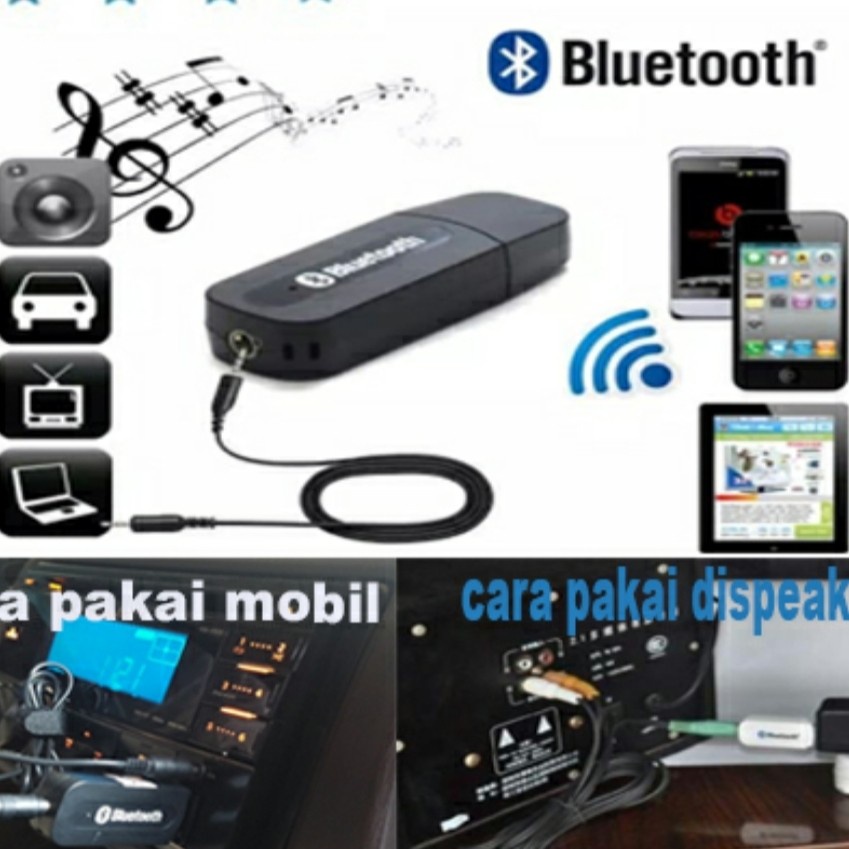 Wireless Stereo Audio Receiver Bluetooth Adapter USB / USB Speaker TOP