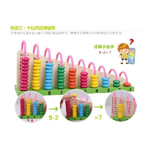 MMTOYS CMK025 Sempoa Hitung Mainan  Edukasi  Anak  Kayu 