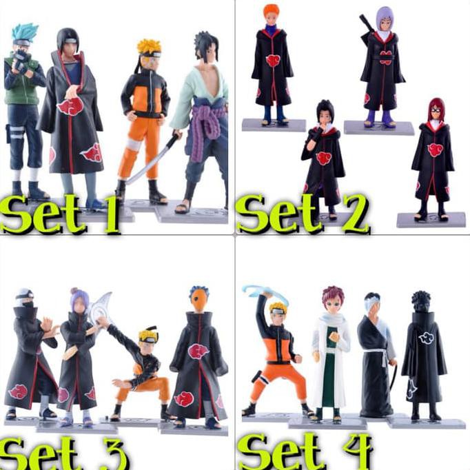 Action Figure Naruto 6pcs Harga Promo Shopee Indonesia