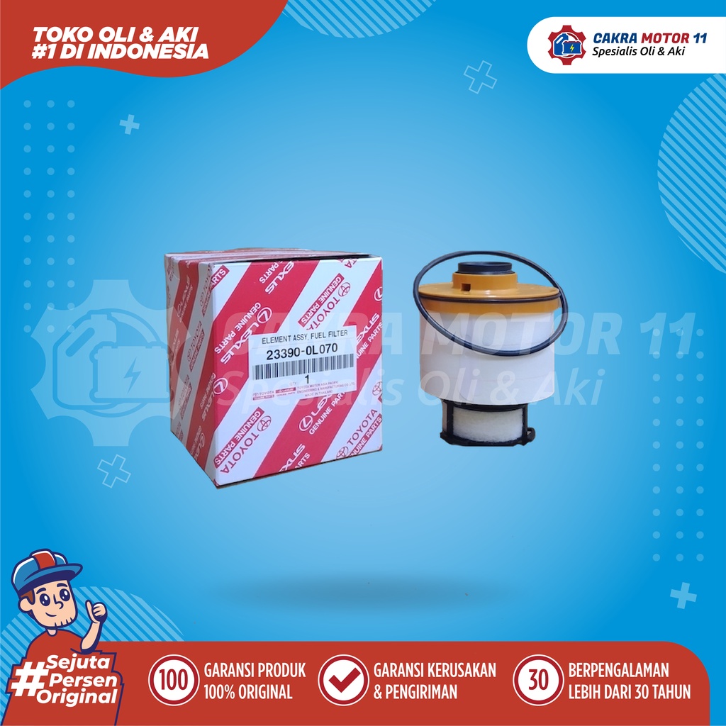 Jual Fuel Filter Toyota 23390ol070 Shopee Indonesia