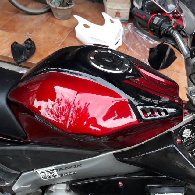 Komdom vixion lama +variasi tutup ninja