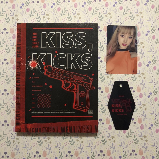 [Album Only / Full Set] Weki Meki - Kiss, Kicks (Kicks Ver.)
