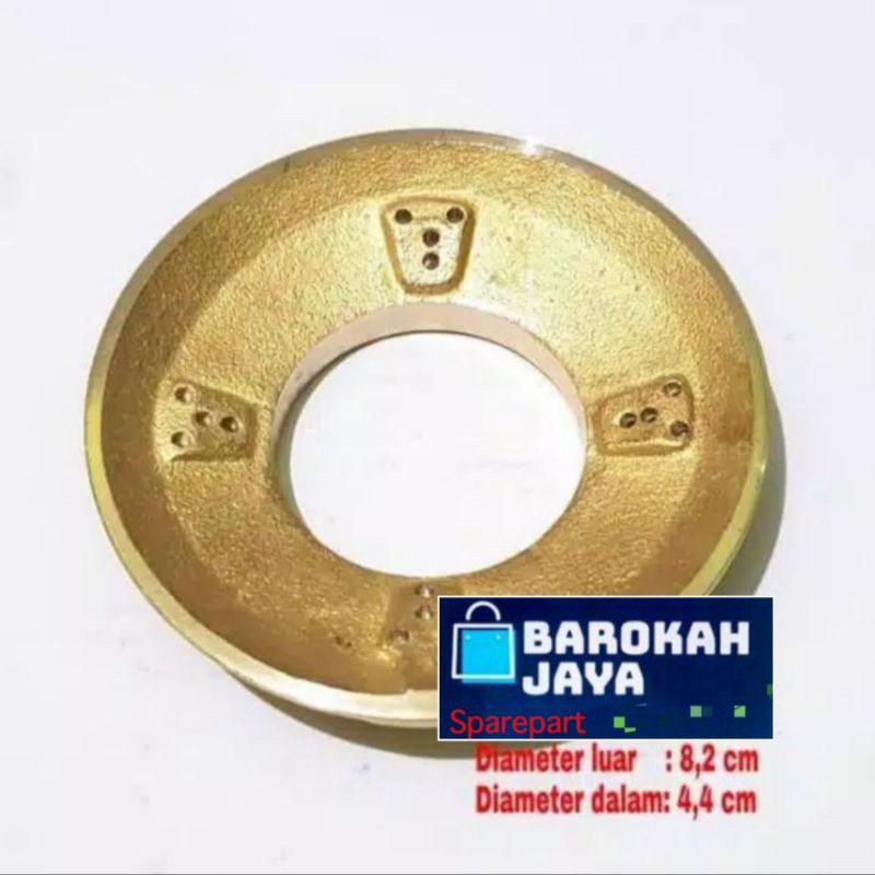 Burner Model Rinai  BESAR LAMA BLONG - Ring Api Kuningan Kompor Gas